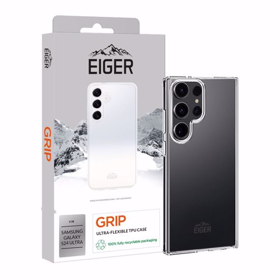 Picture of Eiger Eiger Grip Case for Samsung Galaxy S24 Ultra in Clear