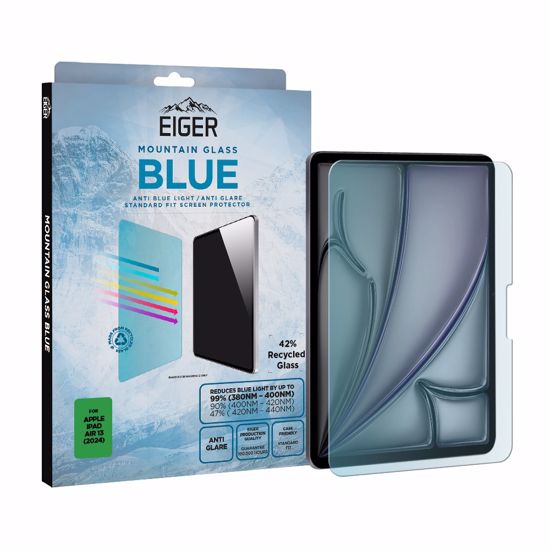 Picture of Eiger Eiger Mountain Blue Tablet Screen Protector GRS for iPad Air 13 (2025) / (2024)